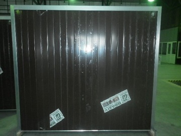 фото ориг. №3, Gate garage nieocieplona hinged dark brown made to order fuck 247x248 centimeters