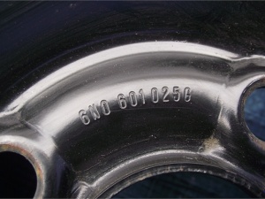 KOLO DOJEZDOVÉ 14" 4X100 VW POLO SEAT IBIZA