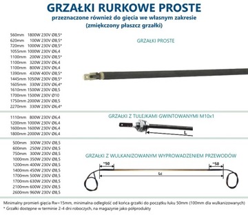 Promiennik Ceramiczny Podczerwieni ECP-1 250W