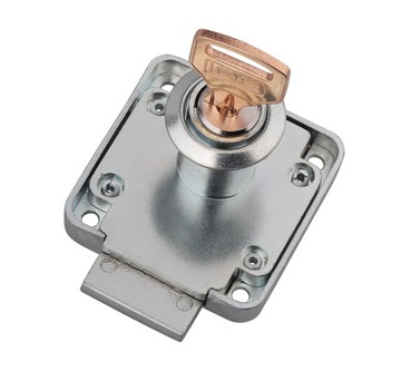Zamek meblowy patent do szafek szuflad ZMB-4 LOB