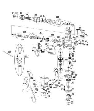 EINHELL BT-RH 1500 Угольные щетки 6,3x11x13,8