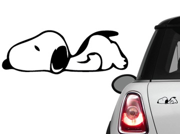 Naklejka na samochód/samochodowa Snoopy !