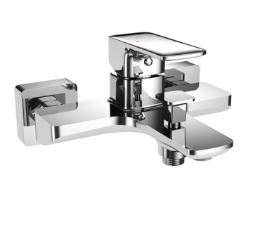 фото ориг. №7, Excellent keria bathtub wall-mounted black+ attachments
