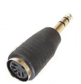 Adapter przejście gn DIN545 / wt jack 6,3 st(0624)