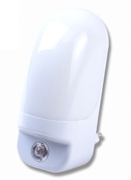 LAMPKA NOCNA LAMPA Z SENSOREM ZMIERZCHU LED 1W