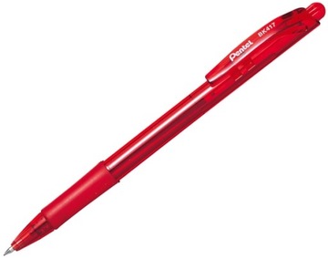 DŁUGOPIS automatyczny Pentel BK417 czerwony