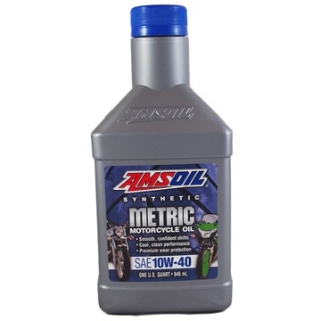 AMSOIL SYNTHETIC MOTORCYCLE OIL 10W40 0,946L MCF
