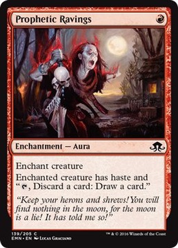 MTG 4x Prophetic Ravings