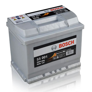 Akumulator 52AH/520A P+ BOSCH SILVER S5 S5001