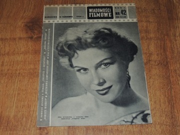 WIADOMOŚCI FILMOWE 42/1958 film radzieck Łubieńska