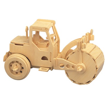 PUZZLE DREWNIANE 3D PRZESTRZENNE WALEC DROGOWY