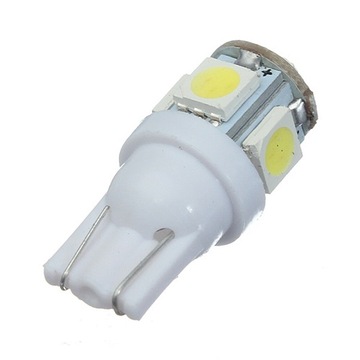 W5W T10 СВЕТОДИОДНАЯ ЛАМПА SMD LED 5050 6000K