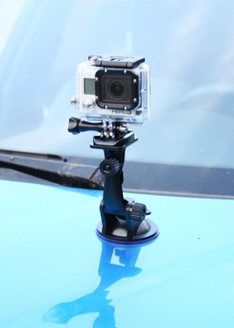 STATYW PRZYSSAWKA z SZYBKOZŁĄCZKĄ GoPro Hero 13 12 11 10 9 8 7 MAX 4K 2024