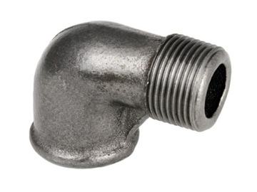 Kolano WZ Czarne 1 1/4'' Kolanko Wuzetka 5/4 w5