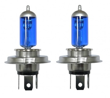 ŻARÓWKI XENON super white blue60/55W H4 2SZT 61446