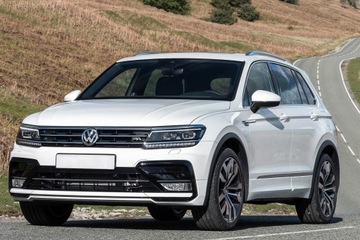 VW TIGUAN II БАМПЕР КРЫШКА С ИЗГИБОМ