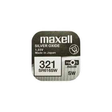 bateria 321 Maxell SR616SW D321 V321 - do zegarek