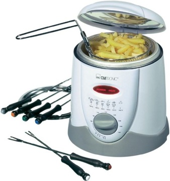 FRYTKOWNICA FONDUE +WIDELCE CLATRONIC 2916 ZGRABNA