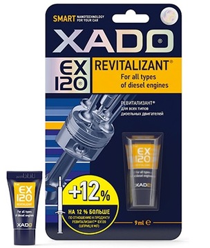 XADO EX120 REWITALIZANT DO SILNIKÓW DIESEL 9ml