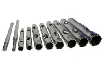 Klucze rurowe metryczne 6 - 22 mm 10 szt. CONDOR