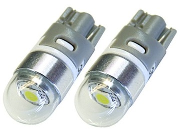 w5w LED Cree UHP żarówka postojowa T10 Zimna 2 SZT