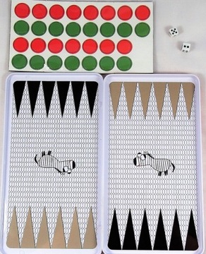 Gra magnetyczna The Purple Cow - Backgammon