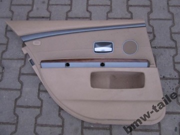 BMW E65 BOK LEVÝ ZADNÍ KRÉMOVÁ KŮŽE VENTILACE