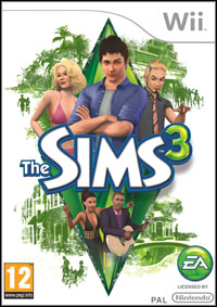 SIMS 3 gra gry na Wii z POLSKI 24H [FOLIA]