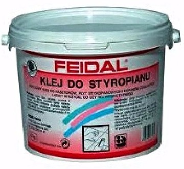 Klej do Styropianu i Kasetonów FEIDAL 1,5kg