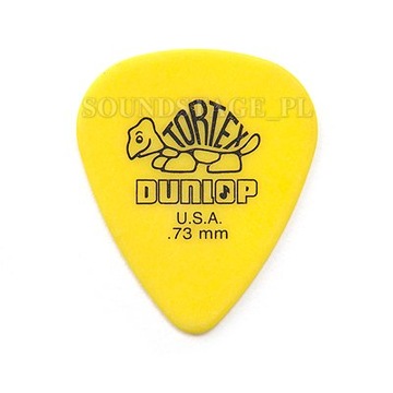 DUNLOP TORTEX STANDARD KOSTKA PIÓRKO GITARY 0.73