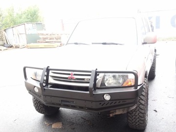 ZDERZAK PRZEDNI Z BULL BAREM MITSUBISHI PAJERO 3