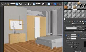 Курс 3ds Max - текстурирование интерьера - 3D - DVD