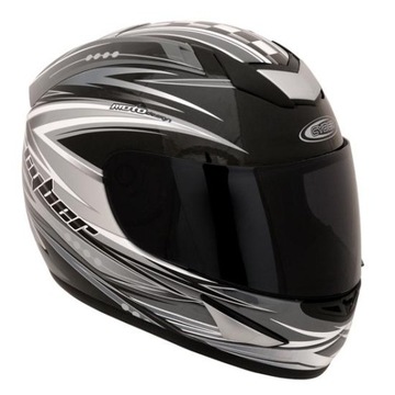 Kask CYBER US-95 - RACER SILVER - AIR-FLOW r. M