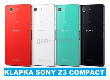 ЗАДНЯЯ КРЫШКА КОРПУСА + КЛЕЙ — SONY XPERIA Z3 COMPACT