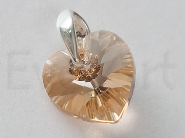 Кулон Swarovski Heart СЕРДЦЕ 10~20 Цветов 10мм