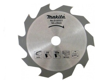 ПОЛОТНО MAKITA HM ДЛЯ ДЕРЕВА 165 X 20 10Z D-03327