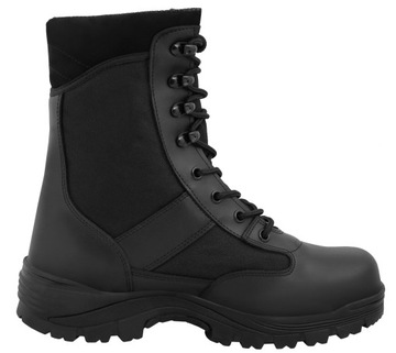 BUTY TAKTYCZNE WOJSKOWE OCHRONA SECURITY MIL-TEC Trekkingowe Czarne 44