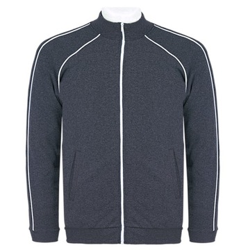 BLUZA MĘSKA BIG SX zamek stójka antr 3XL OKAZJA