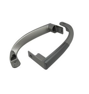 Uchwyt lodówki Beko górny dolny lewy Inox 2szt