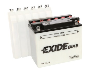 Akumulator motocyklowy Exide YB16-B 12V 19Ah 190A