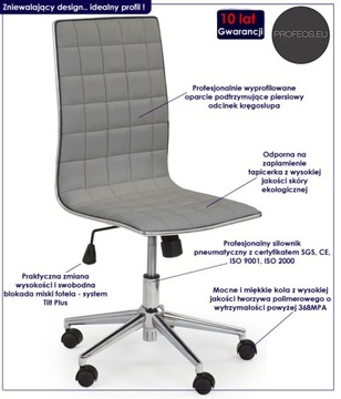 СКАНДИНАВСКИЙ ОФИСНЫЙ ВРАЩАЮЩИЙСЯ СТОЛ = БЕЛЫЙ