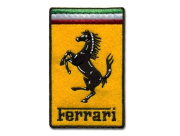 Нашивка Ferrari с ВЫШИВКОЙ