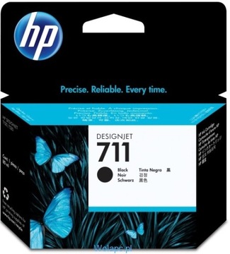 HP 711 HP711 black CZ133A T120 T520 ePrinter 80 ml