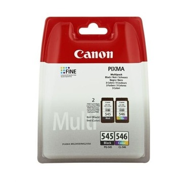 Zestaw 2x tusz Canon PG-545 + CL-546 | PG545 CL546