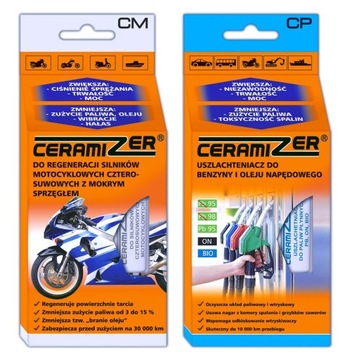 CERAMIZER do SILNIKA MOTOCYKLA CM + CP ZESTAW nr 6