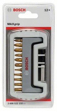 BOSCH zestaw bitów końcówek wkręcających 12 szt.