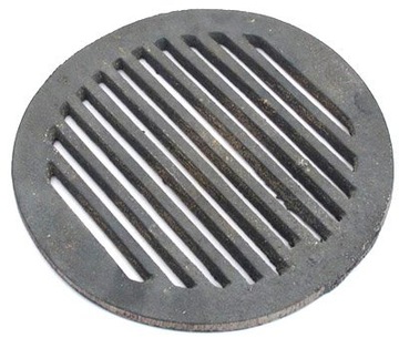 Ruszt żeliwny do pieca kuchenny okrągły 230 mm