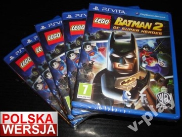 LEGO Batman 2: Super Heroes НА ПОЛЬСКОМ PS VITA НОВИНКА