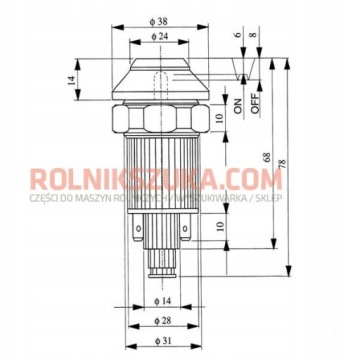 Переключатель переднего привода 4WD 00075945020 Renault