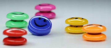 Magnesy na lodówkę BUŹKI SMILE 30mm zestaw 12szt